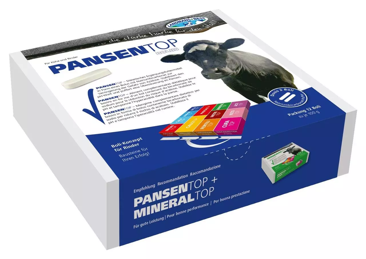 Landmans Best PANSENTOP Bolus - 12 Boli à 100 g Landmans Best PANSENTOP Bolus - 12 Boli à 100 g