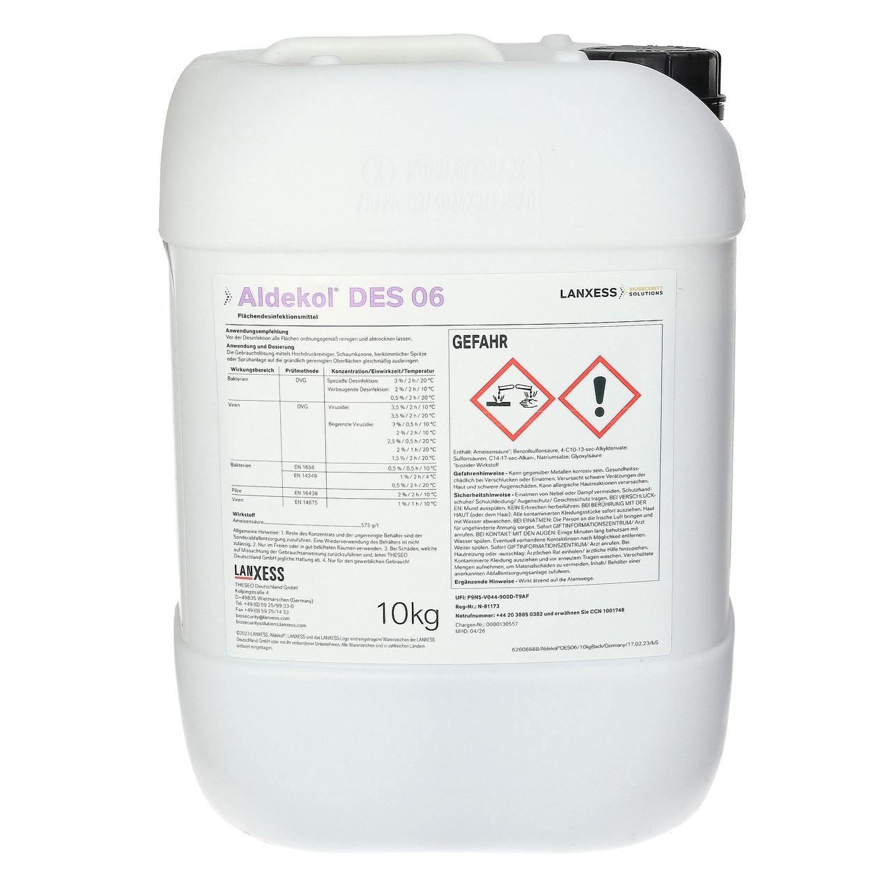 ALDEKOL DES 06 Flächendesinfektion 10 kg