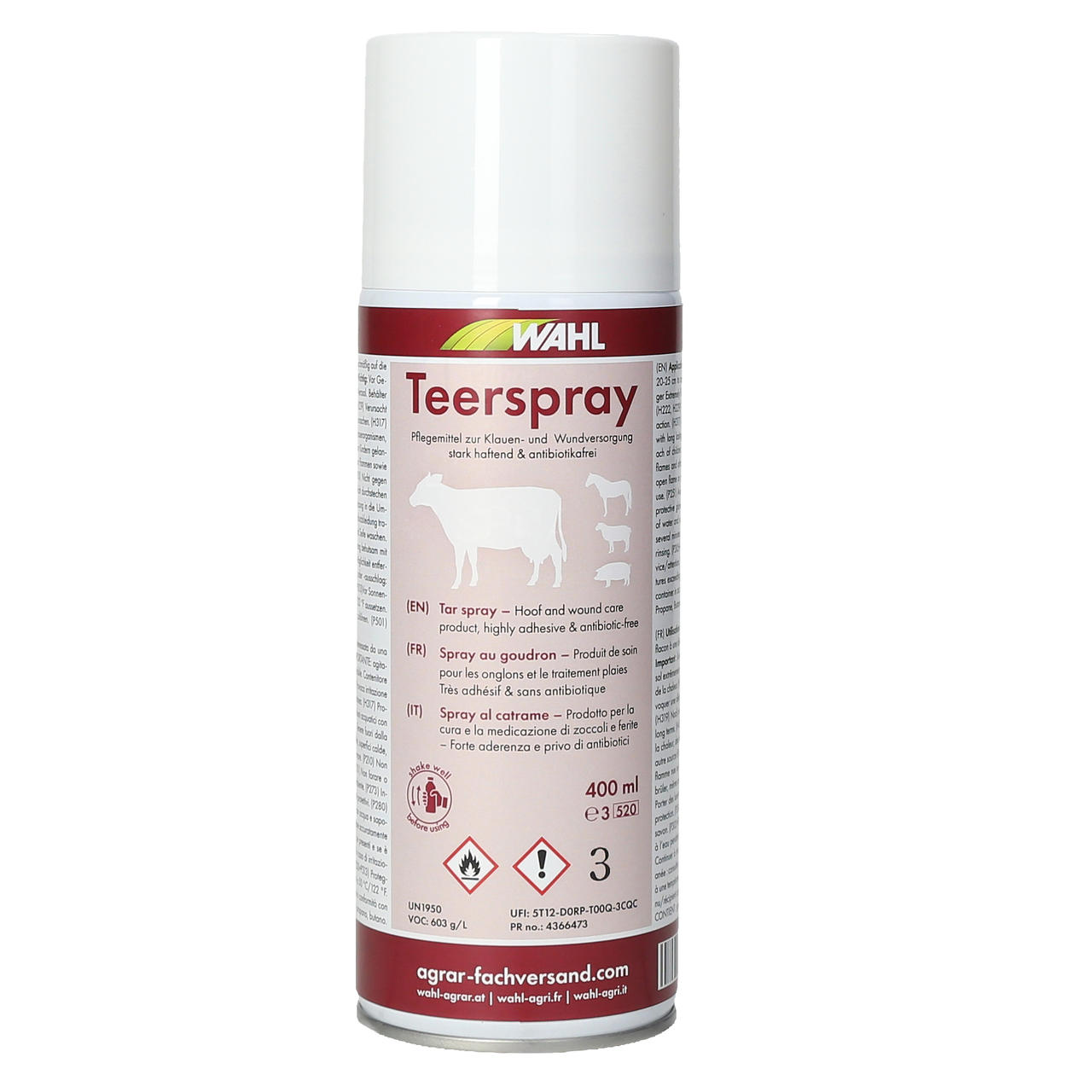 WAHL-Hausmarke Tar Spray - 400ml WAHL-Hausmarke Tar Spray - 400ml