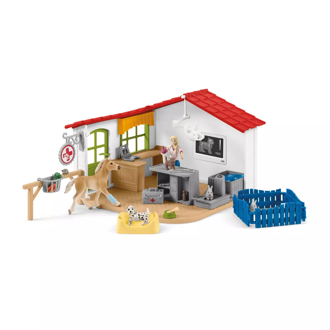 Schleich Tierarzt-Praxis mit Haustieren Schleich Tierarzt-Praxis mit Haustieren