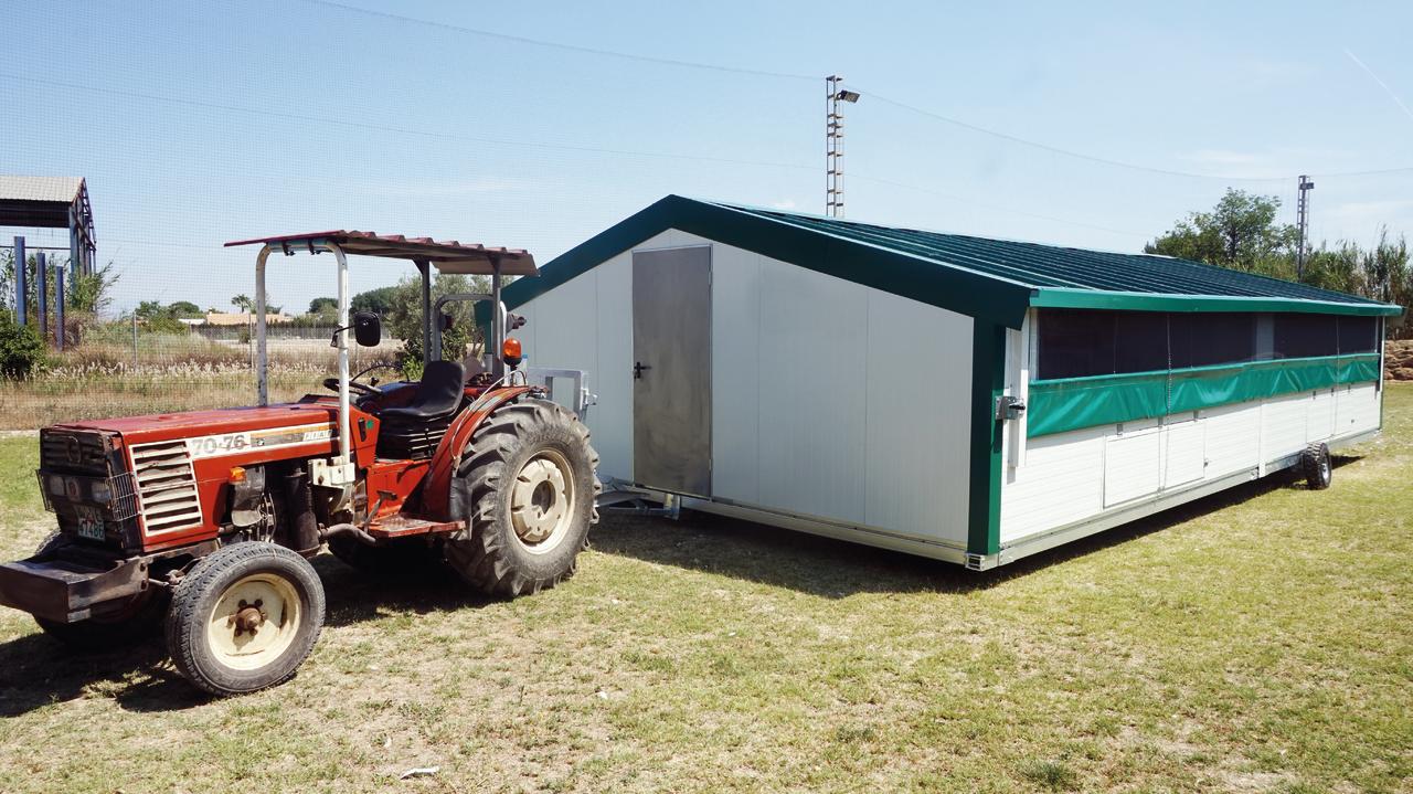 Mobiler Hühnerstall "Continental" 15 m