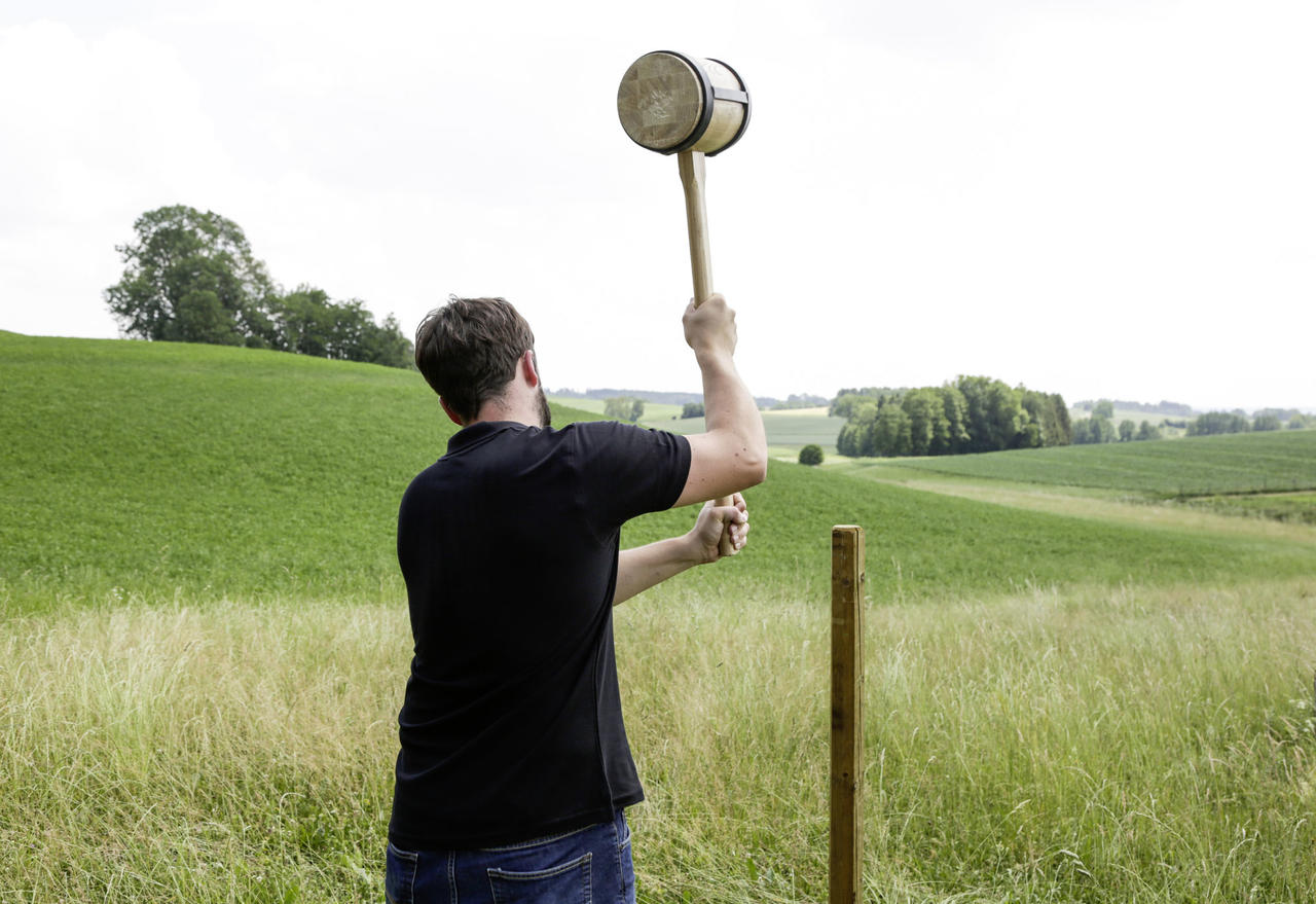 AKO ZAUNSCHLÄGEL aus HOLZ 6 kg
