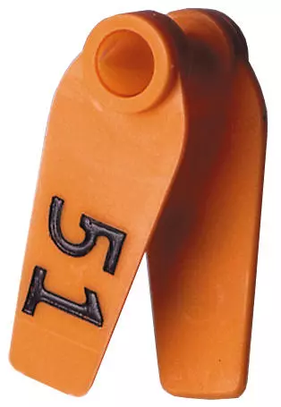 Caisley PRIMAFLEX Ohrmarken, Größe 0/0, 49x18 mm Caisley PRIMAFLEX Ohrmarken, Größe 0/0, 49x18 mm