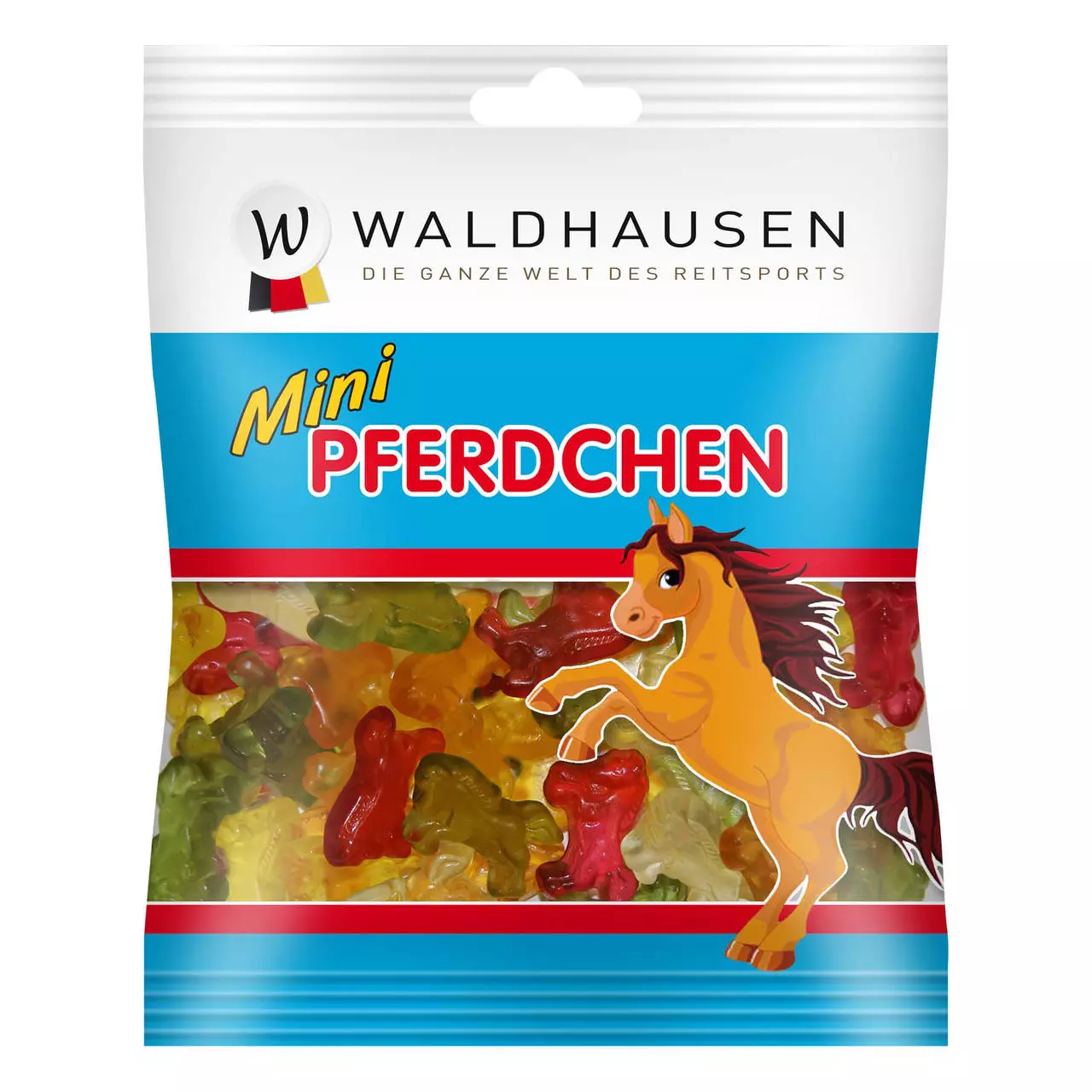 Waldhausen HARIBO Fruchtgummis Mini Pferdchen 100 g Waldhausen HARIBO Fruchtgummis Mini Pferdchen 100 g