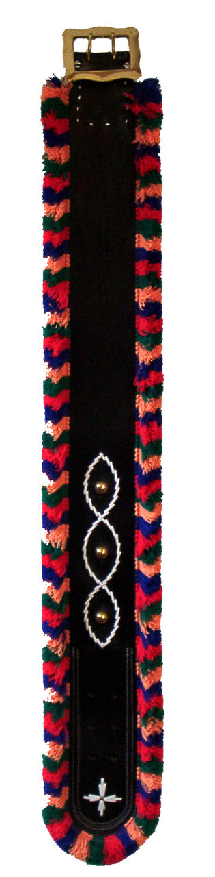Fransenriemen 14x125cm Rautenmuster Fransenriemen 14x125cm Rautenmuster