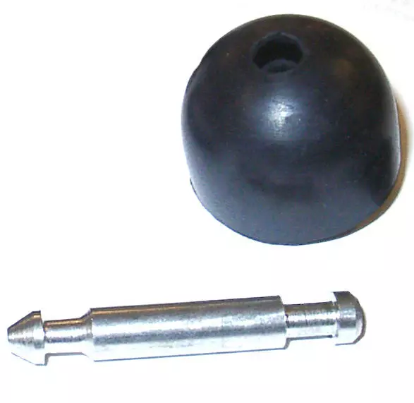 Gummidichtungskegel mit Stahlstift Gummidichtungskegel mit Stahlstift