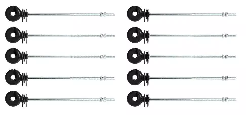 AKO Langstiel-Ringisolator M-Gewinde 10 Stk. AKO Langstiel-Ringisolator M-Gewinde 10 Stk.