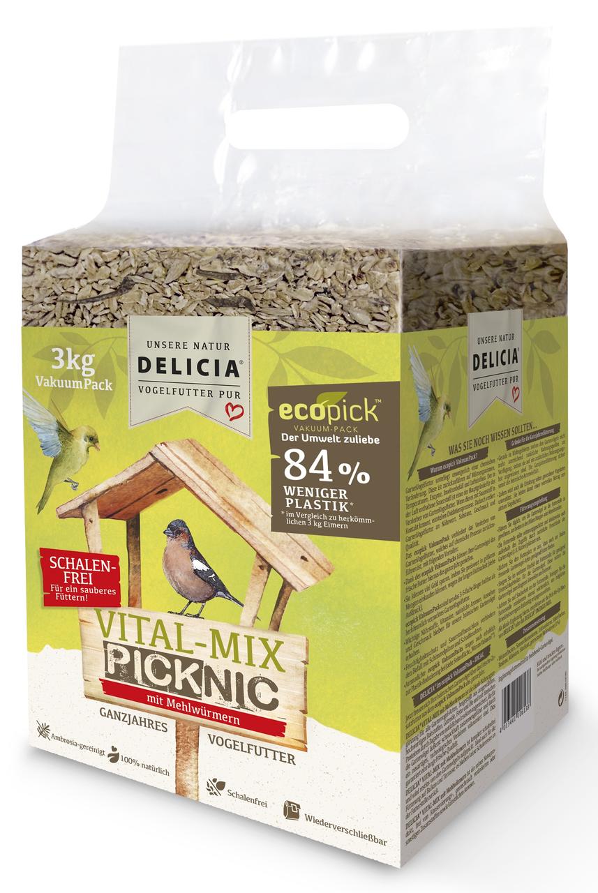 Frunol Delicia Vogelfutter Vital-Mix Picknic 3 kg Frunol Delicia Vogelfutter Vital-Mix Picknic 3 kg