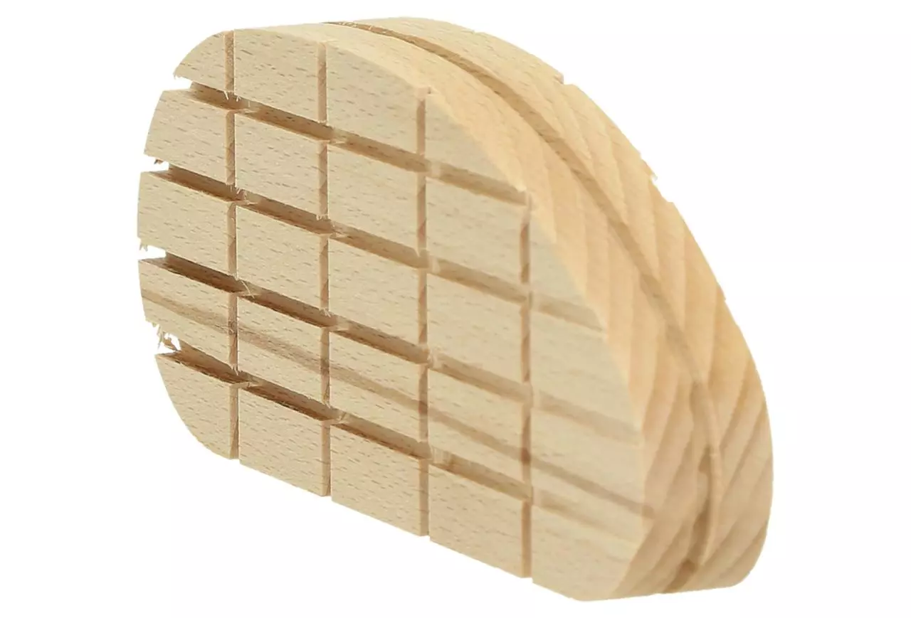 WAHL-Hausmarke Holzklotz XL - 130 mm - abgeschrägt WAHL-Hausmarke Holzklotz XL - 130 mm - abgeschrägt