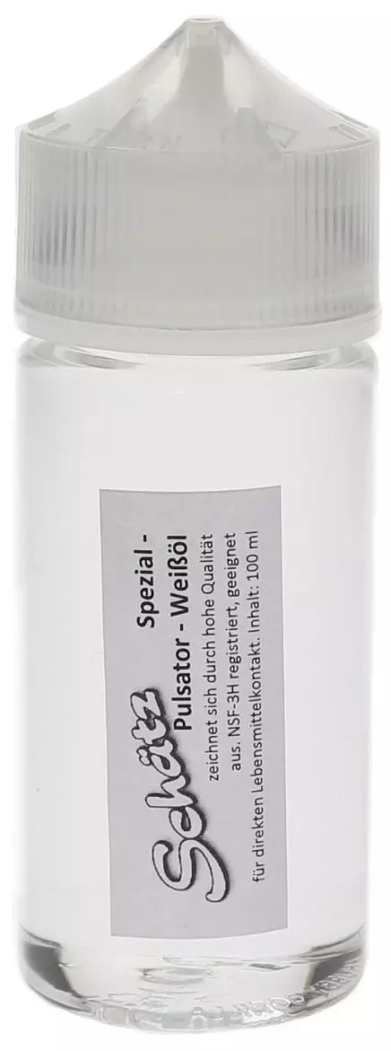 Pulsatoröl weiß, 100 ml Pulsatoröl weiß, 100 ml