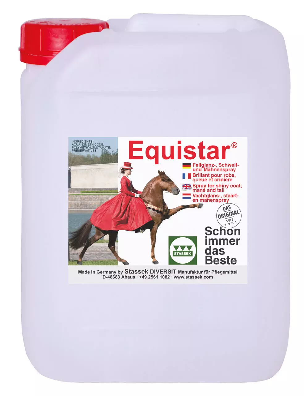 Stassek Equistar Mähnenspray 5000 ml Stassek Equistar Mähnenspray 5000 ml