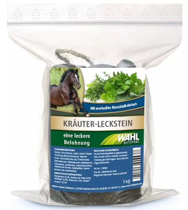 WAHL-Hausmarke Kräuter-Leckstein 1 kg WAHL-Hausmarke Kräuter-Leckstein 1 kg