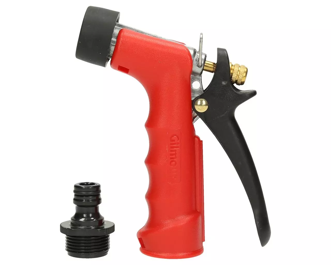 Gilmour Euterbrause - Wasserpistole rot, orig. Gilmour Euterbrause - Wasserpistole rot, orig.