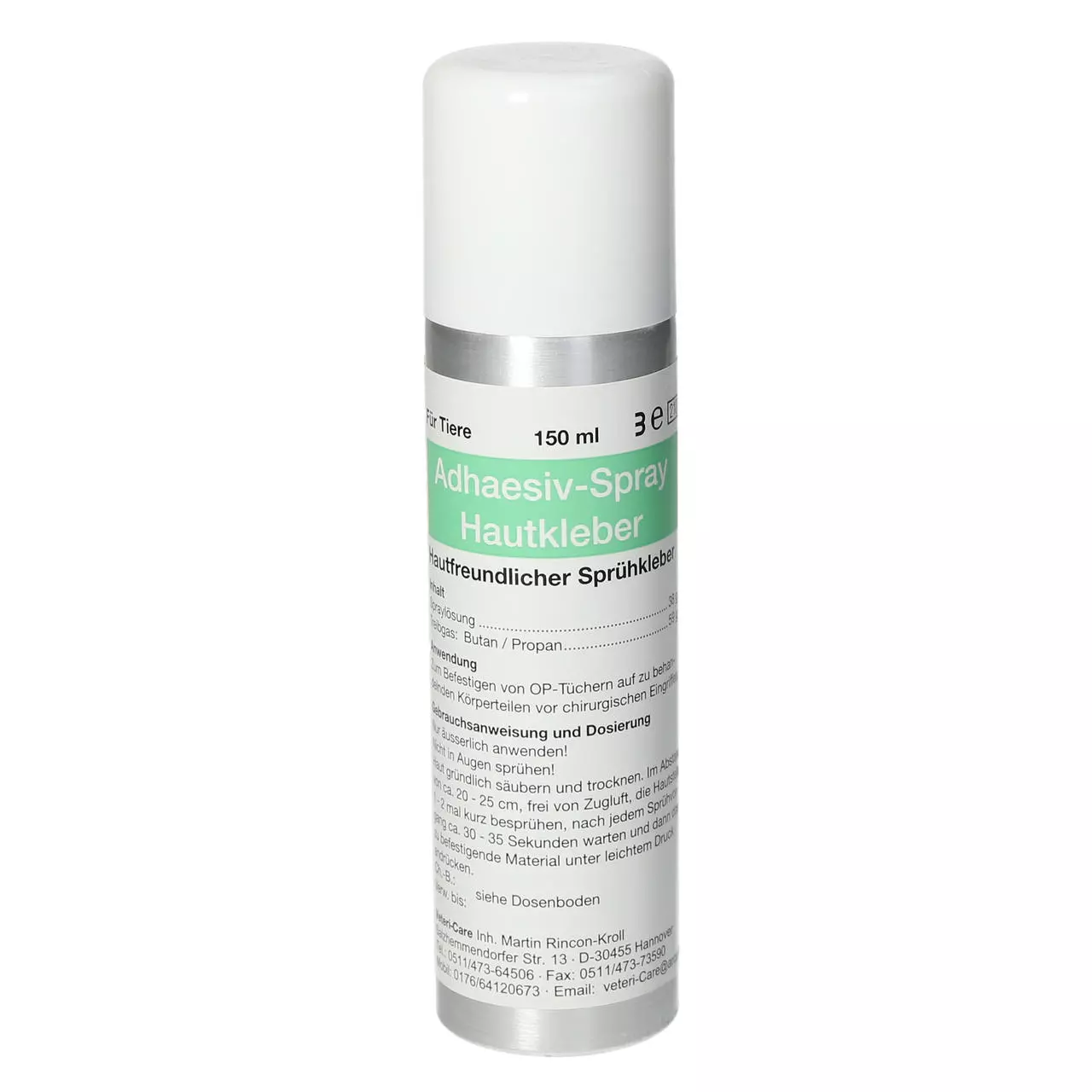 Veteri-Care ADHAESIV-SPRAY (Hautkleber) - 150 ml Veteri-Care ADHAESIV-SPRAY (Hautkleber) - 150 ml