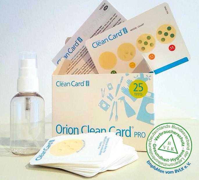 Starter-Set "Clean Card PRO" - 25 Tests