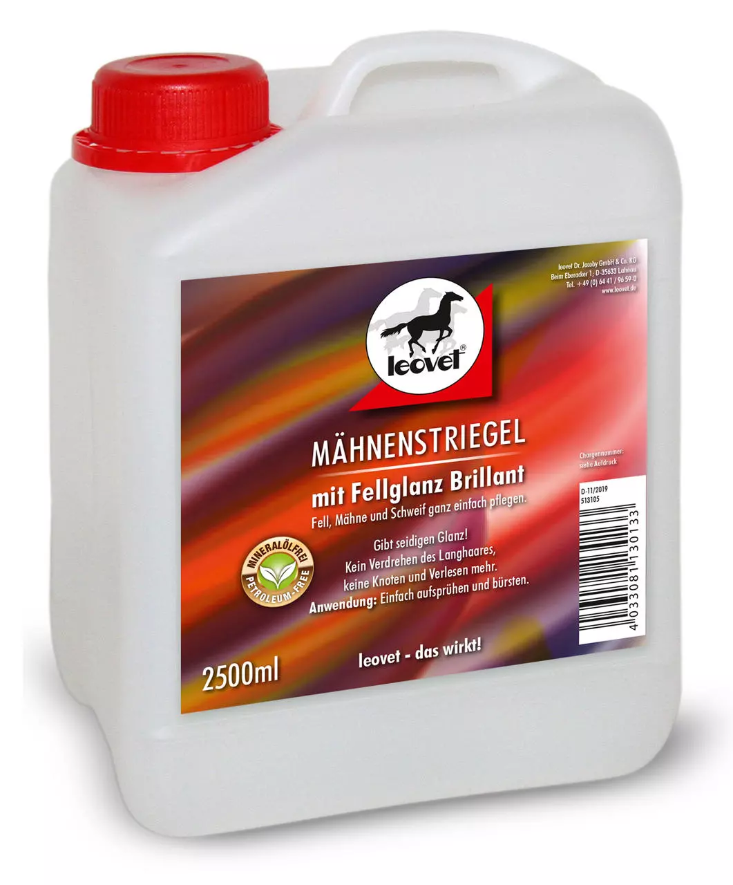leovet Leovet Mähnenstriegel 2500 ml leovet Leovet Mähnenstriegel 2500 ml