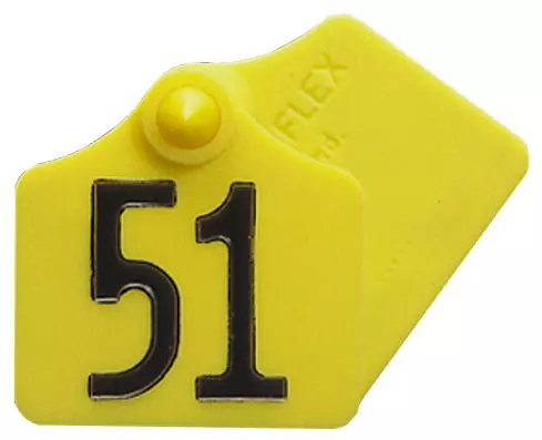 Caisley PRIMAFLEX - Gr.1 Ohrenmarken - 46x45mm Caisley PRIMAFLEX - Gr.1 Ohrenmarken - 46x45mm