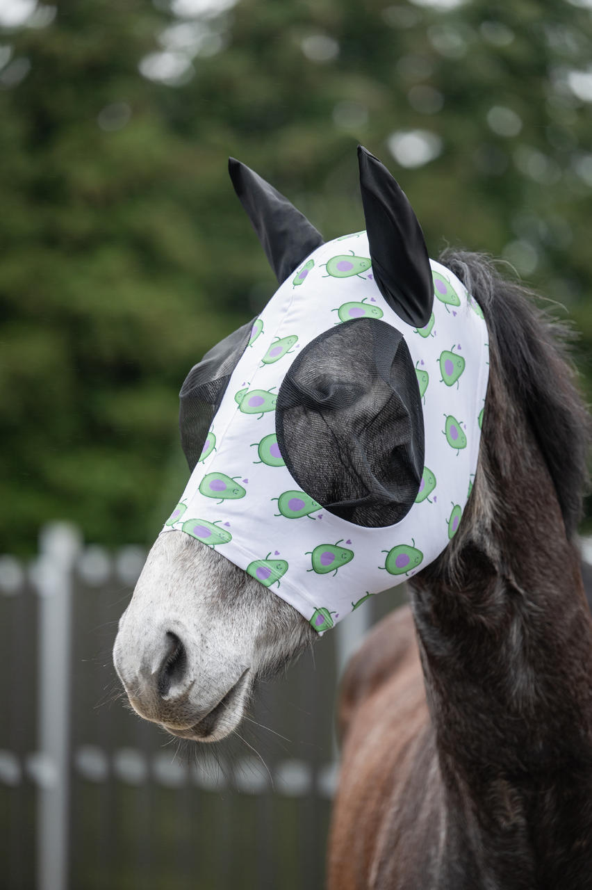 HKM Fliegenschutzmaske -Avocado-