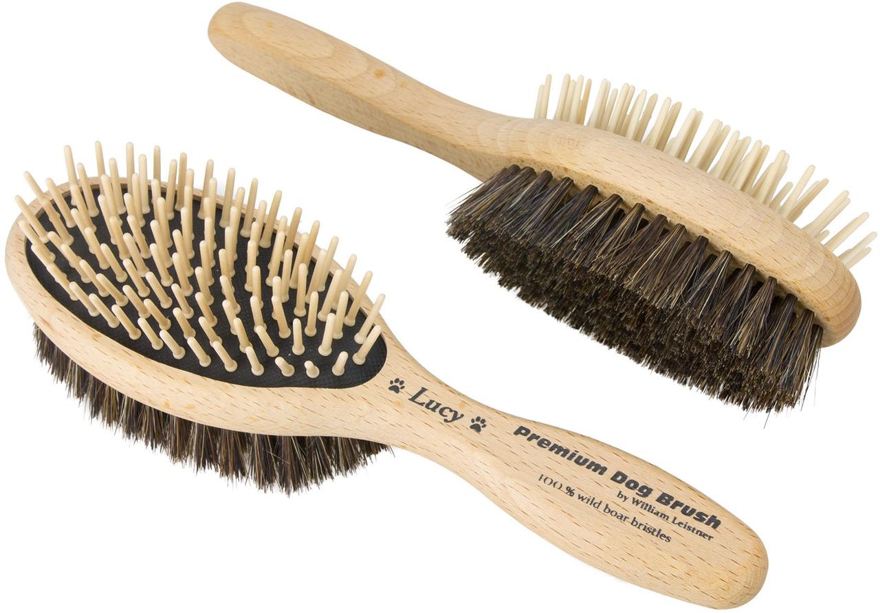 Leistner Premium Dog Brush LUCY Detangle Duo