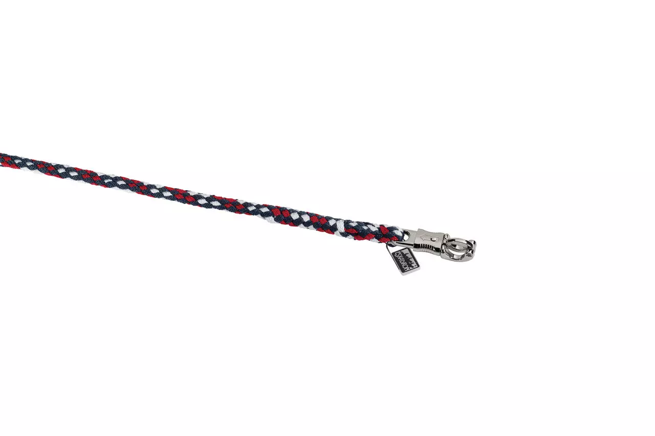 Eskadron Führstrick mit Panikhaken silber