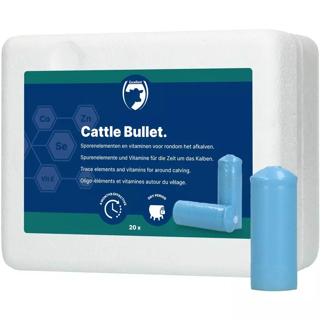 Hofman Animal Care Cattle Bullet - 20 Boli à 101 g Hofman Animal Care Cattle Bullet - 20 Boli à 101 g
