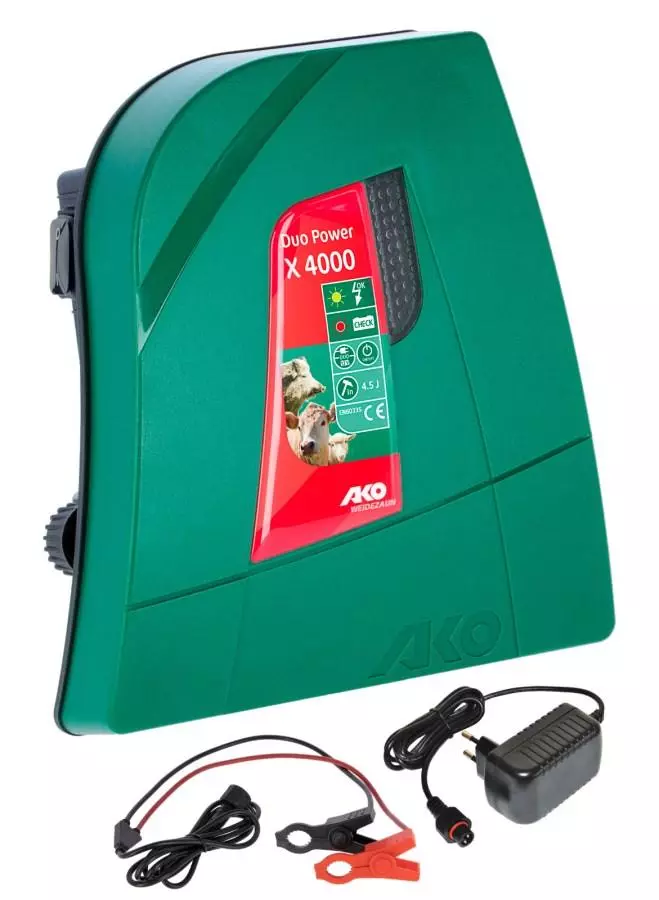 AKO DUO POWER X4000 12V/230V Weidezaungerät AKO DUO POWER X4000 12V/230V Weidezaungerät