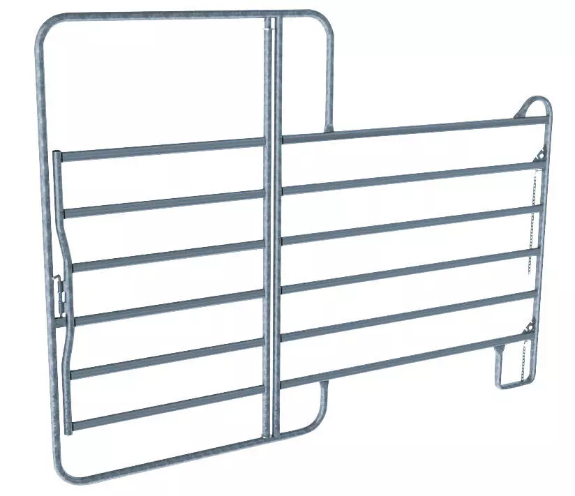 WAHL-FENCE Panel mit Tor 3 x 2,2 m Standard (LxH)