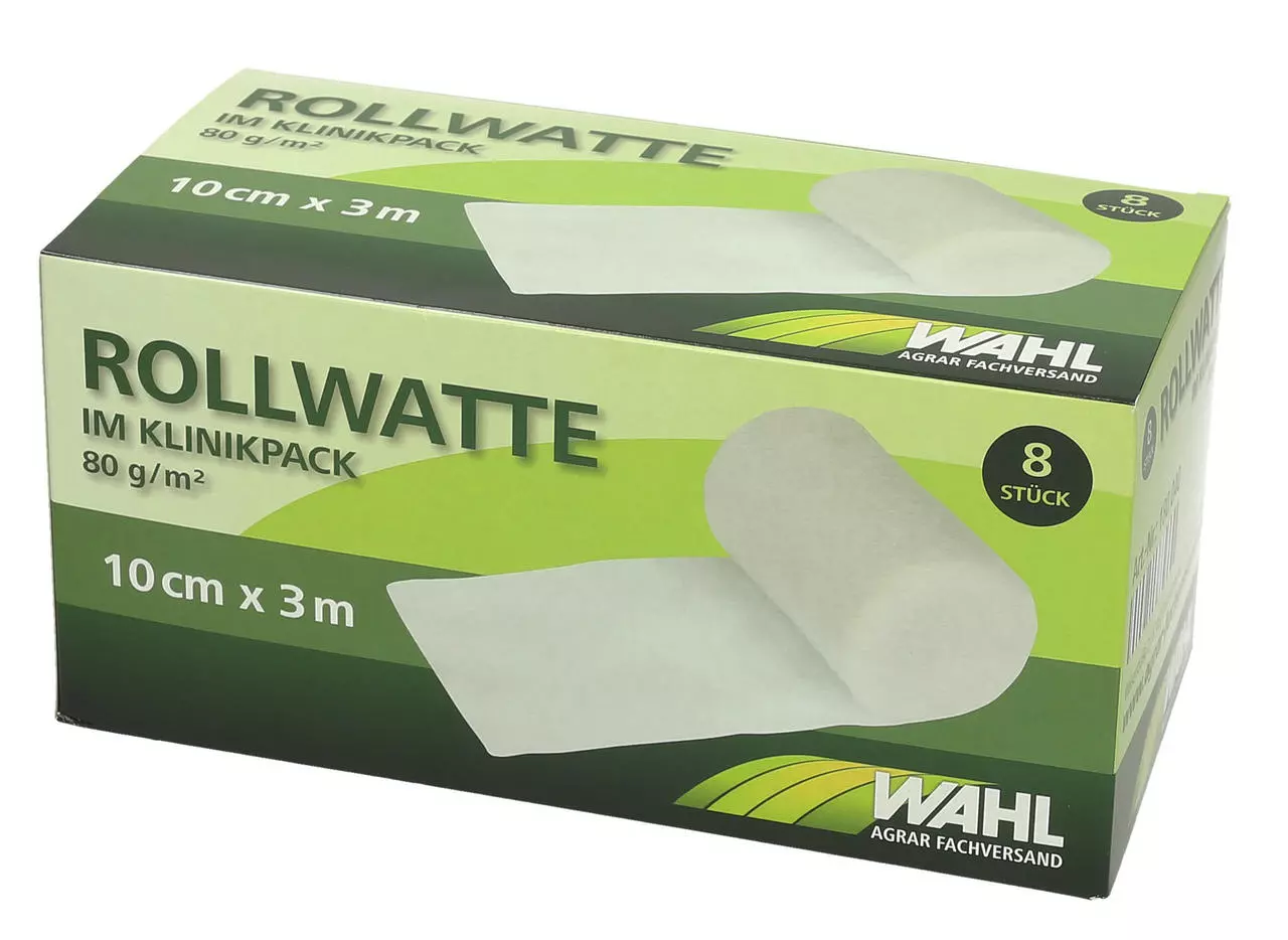 WAHL-Hausmarke Rollwatte aus synthetischem Material WAHL-Hausmarke Rollwatte aus synthetischem Material