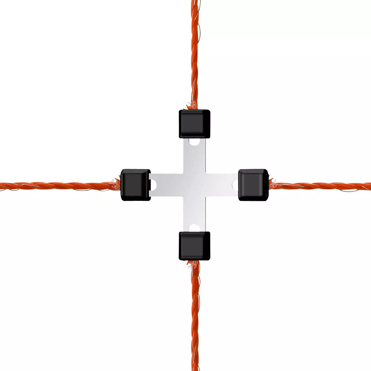 Litzclip Litzen-Kreuzverbinder 3 mm, 5 Stück Litzclip Litzen-Kreuzverbinder 3 mm, 5 Stück