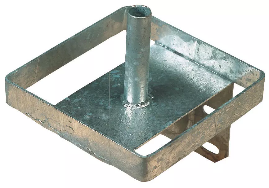 WAHL-Hausmarke Lecksteinhalter Metall - verzinkt WAHL-Hausmarke Lecksteinhalter Metall - verzinkt