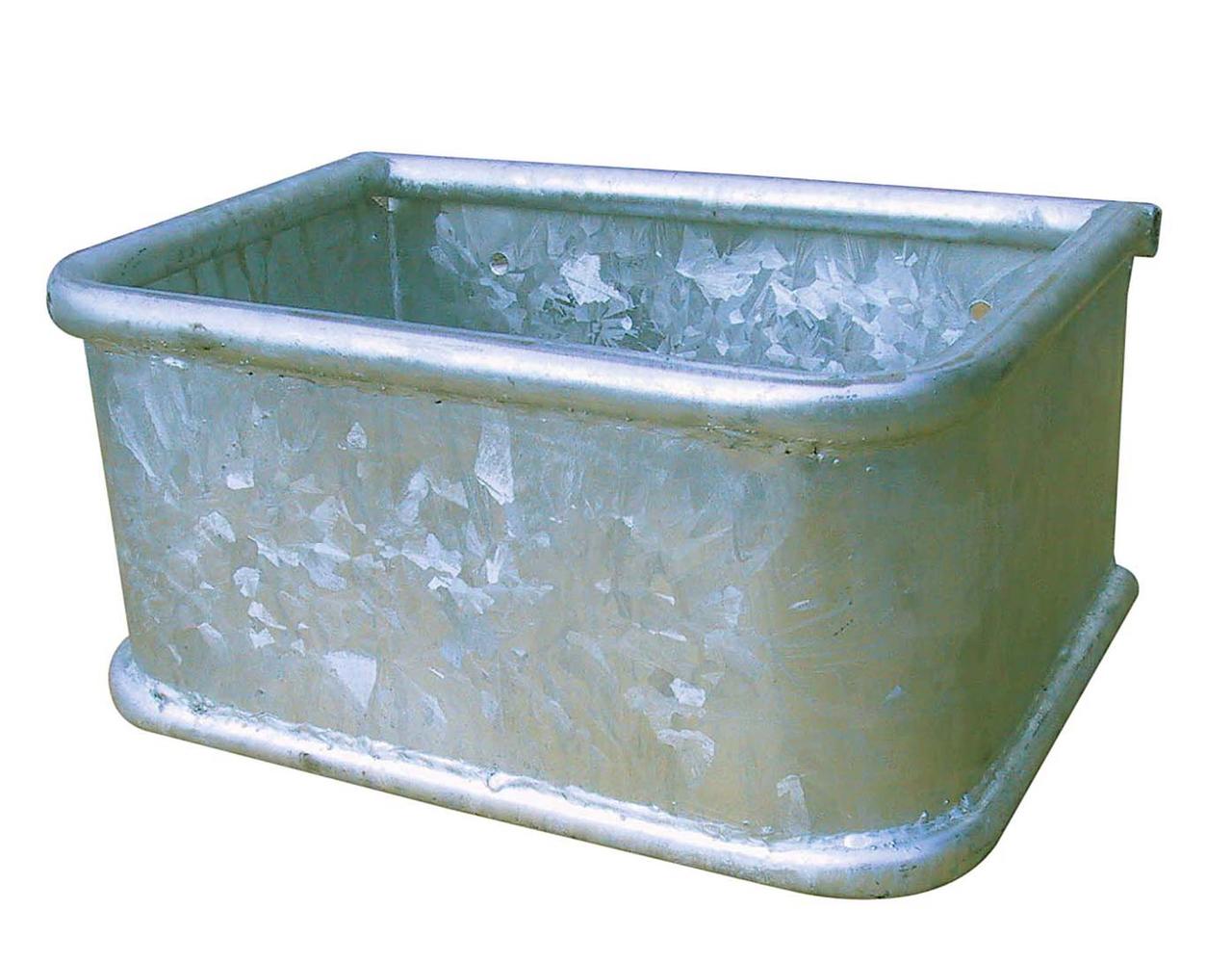 Göbel Rechtecktrog Metall 35 Liter Göbel Rechtecktrog Metall 35 Liter