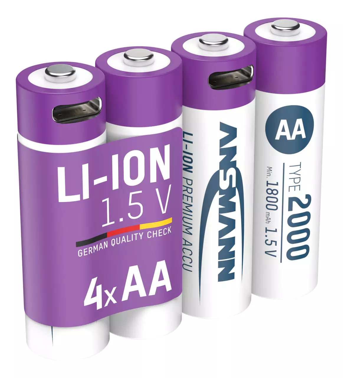 Ansmann Li-Ion Akkus Mignon AA Ansmann Li-Ion Akkus Mignon AA