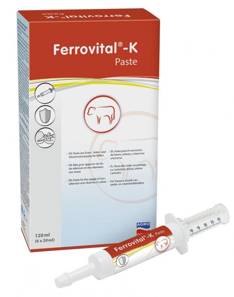 Agrochemica FERROVITAL-K, 6 x Injektor à 20 g