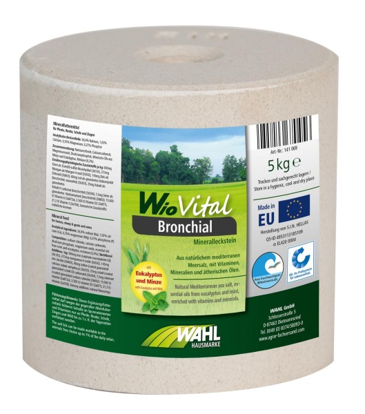 WAHL-Hausmarke WioVital Bronchial Leckstein SET 4×5 kg WAHL-Hausmarke WioVital Bronchial Leckstein SET 4×5 kg