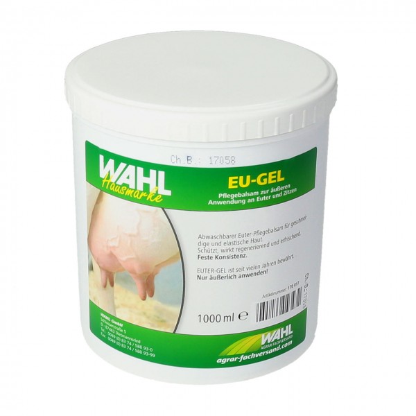 WAHL-Hausmarke EU-GEL Euterpflegegel grün 1000g WAHL-Hausmarke EU-GEL Euterpflegegel grün 1000g