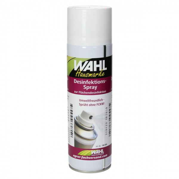WAHL-Hausmarke Farbloses Desinfektionsspray 500 ml WAHL-Hausmarke Farbloses Desinfektionsspray 500 ml