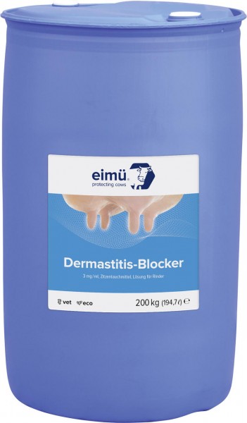 eimü Dippmittel - Dermastitis Blocker 200 kg eimü Dippmittel - Dermastitis Blocker 200 kg