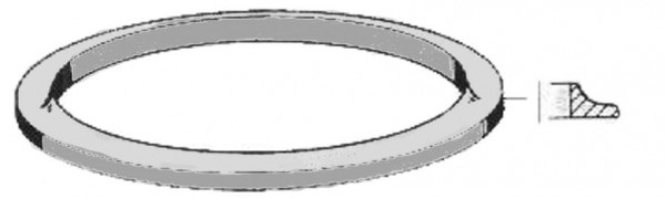 Deckeldichtring 155 x 190 x 6mm