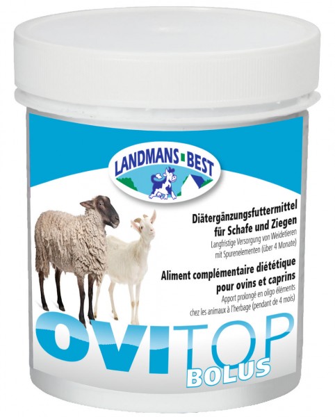 Landmans Best OVITOP Schaf/Ziege Bolus 50 Boli à 5 g Landmans Best OVITOP Schaf/Ziege Bolus 50 Boli à 5 g