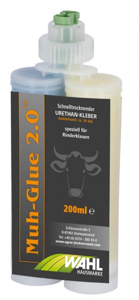 WAHL-Hausmarke MUH-GLUE 2.0 Kartusche 200 ml WAHL-Hausmarke MUH-GLUE 2.0 Kartusche 200 ml