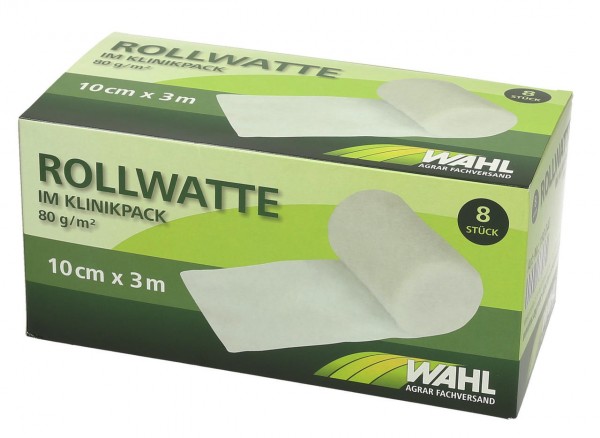 WAHL-Hausmarke Rollwatte aus synthetischem Material