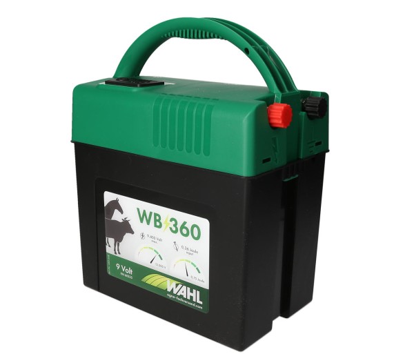 WAHL-Hausmarke WB 360 - 9 V-Batterie Weidezaungerät