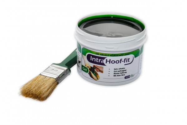 Intracare HOOF-FIT Gel 330 ml Dose, mit Pinsel Intracare HOOF-FIT Gel 330 ml Dose, mit Pinsel