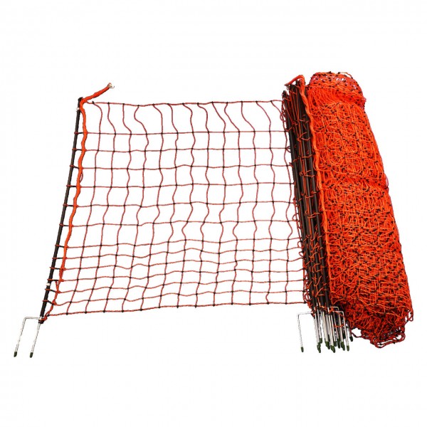 Hühnerzaun 110 cm / 50m elektrifizierbar Hühnerzaun 110 cm / 50m elektrifizierbar