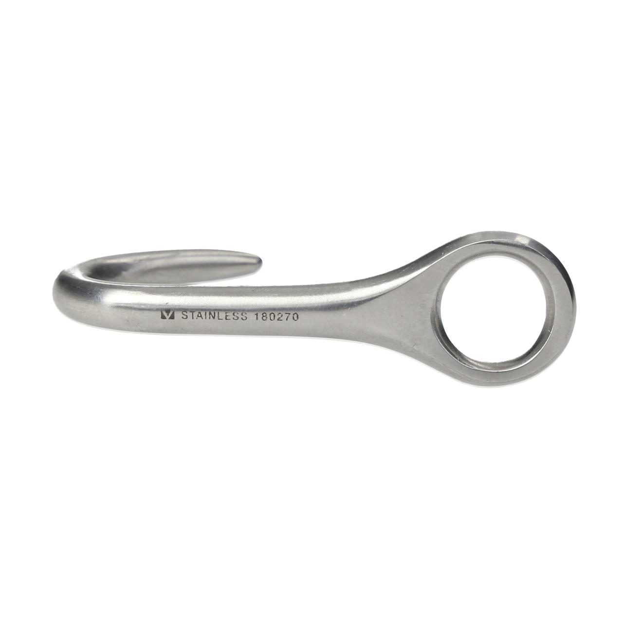 KRUUSE Harms Eye Hook, sharp, 8 cm