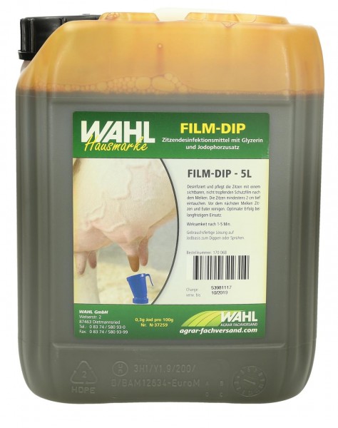 WAHL-Hausmarke FILM-Dip - Dippmittel - versch. Größen WAHL-Hausmarke FILM-Dip - Dippmittel - versch. Größen