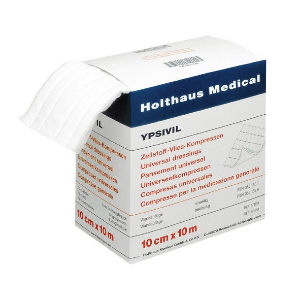 Holthaus YPSIVIL - Zellstoff-Vlies-Kompresse Holthaus YPSIVIL - Zellstoff-Vlies-Kompresse