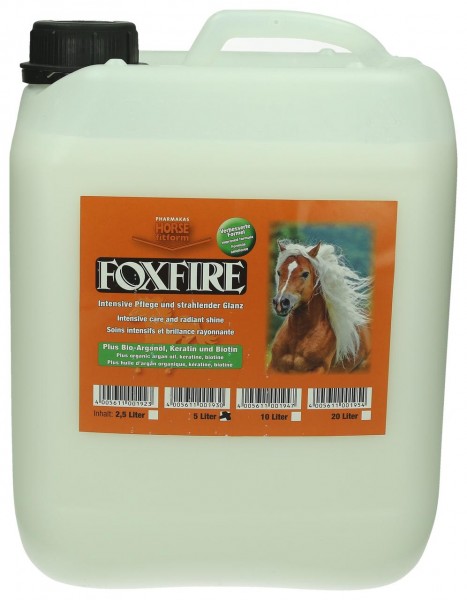 Foxfire Mähnen- und Schweiflotion 5000ml Foxfire Mähnen- und Schweiflotion 5000ml