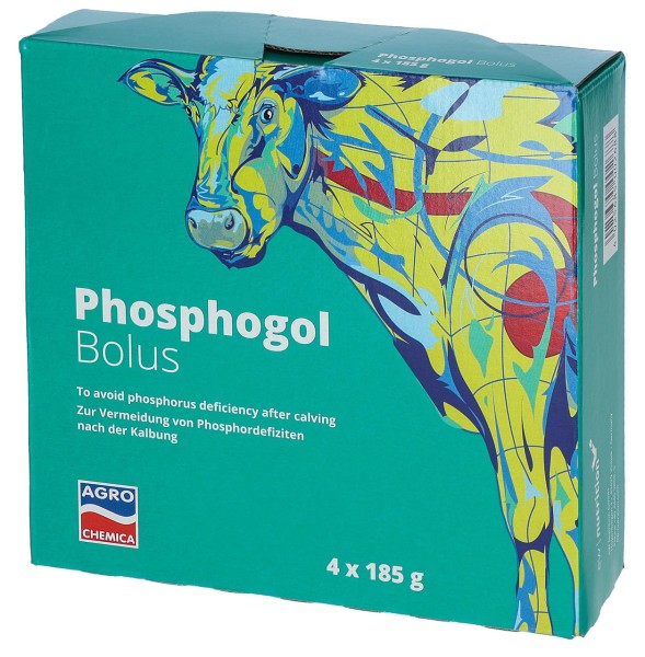 Agrochemica Phosphogol Bolus 4 x 185 g (Box) Agrochemica Phosphogol Bolus 4 x 185 g (Box)