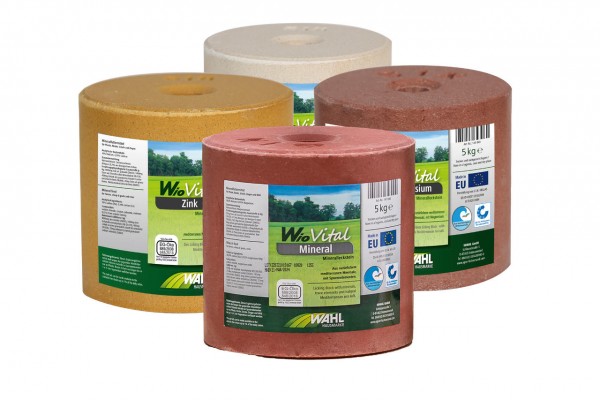 WAHL-Hausmarke WioVital Leckstein MIX 4×5 kg WAHL-Hausmarke WioVital Leckstein MIX 4×5 kg